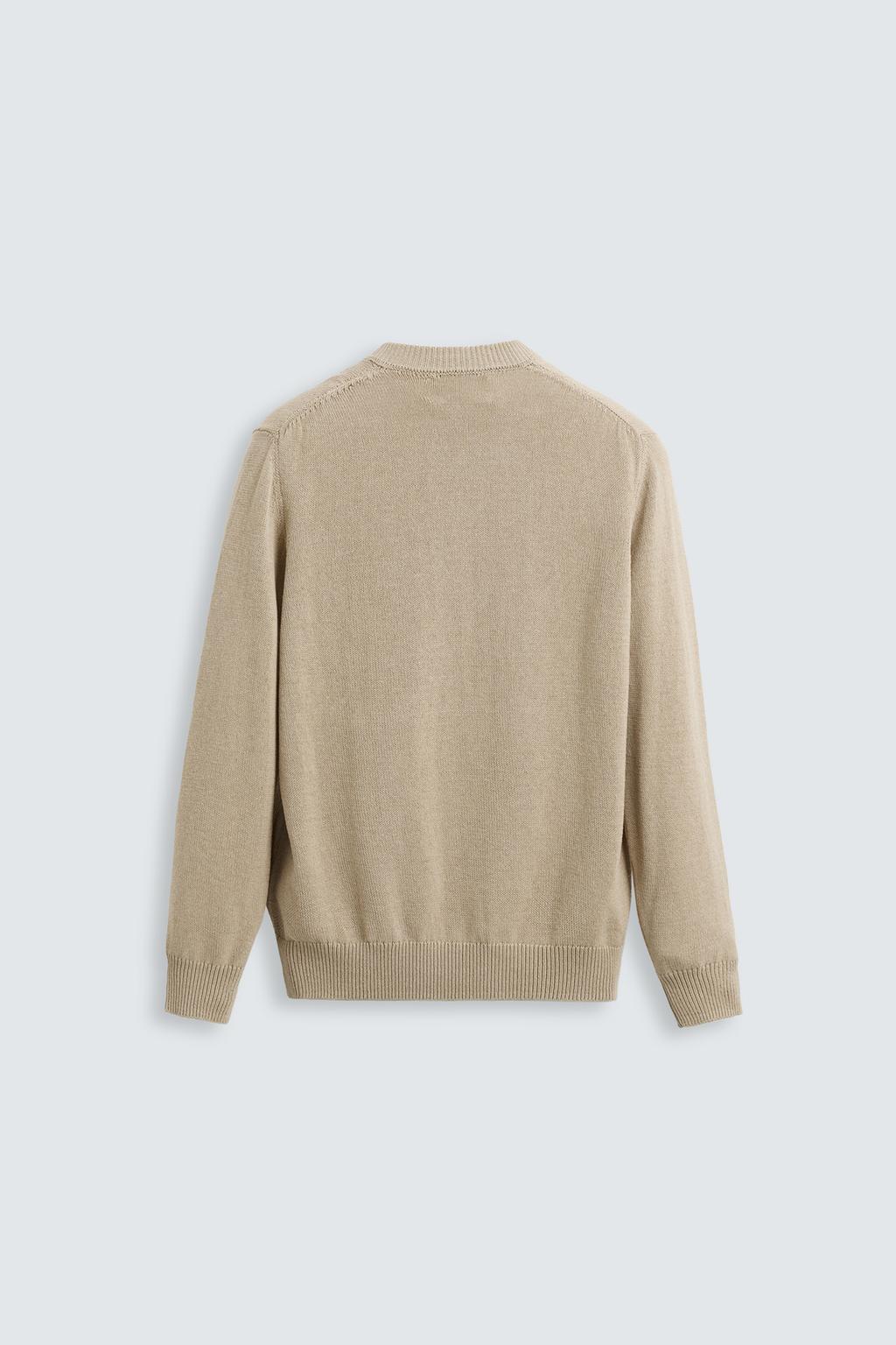 Verona Sweater Neutral Khaki
