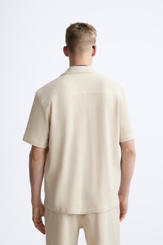 Apricot Monochrome white europa tricot polo shirt