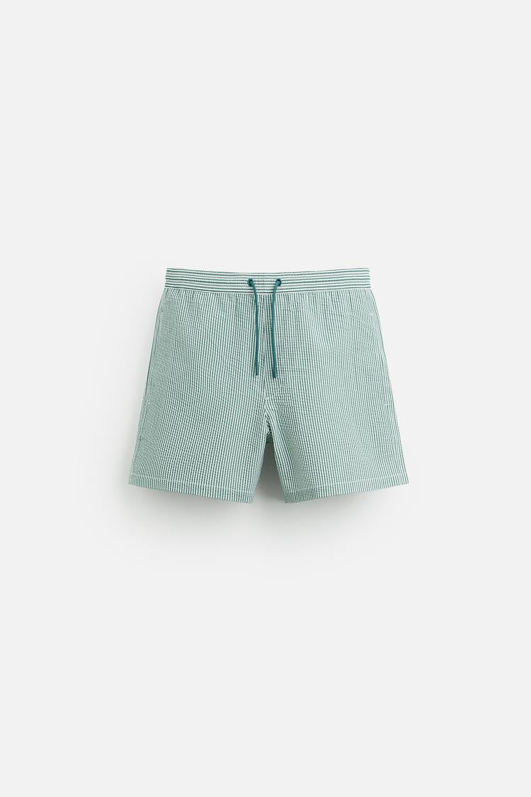 Green Swim Trunks