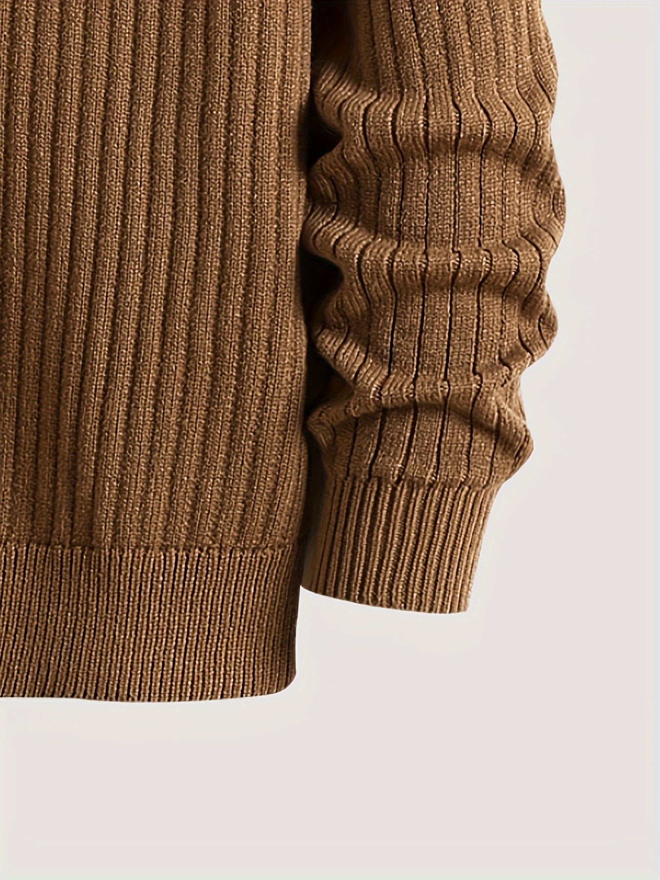 Milano Coffee V-neck Sweatshirt