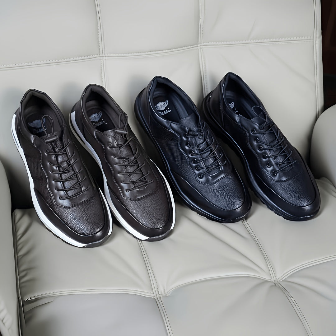 Omega Modern Leather Sneakers
