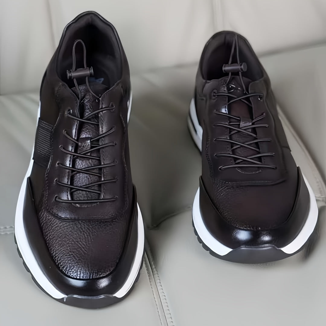 Omega Modern Leather Sneakers