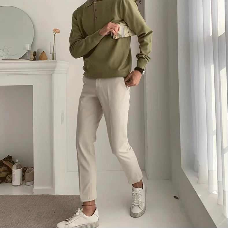 Lightweight Slim Fit Pants