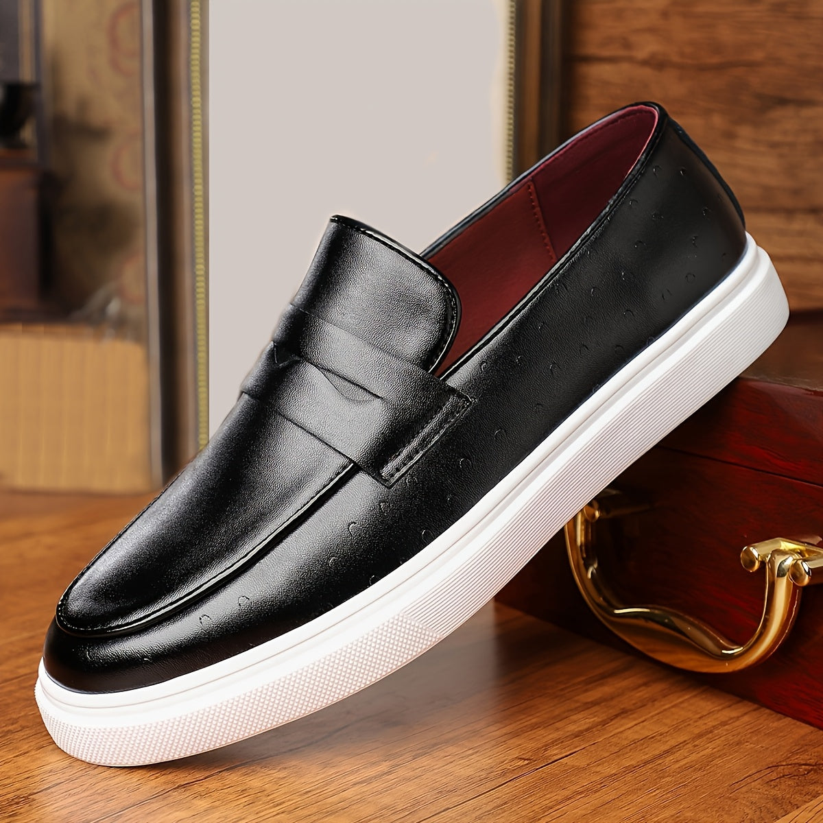 Santorini shoe in genuine leather - Ortrium