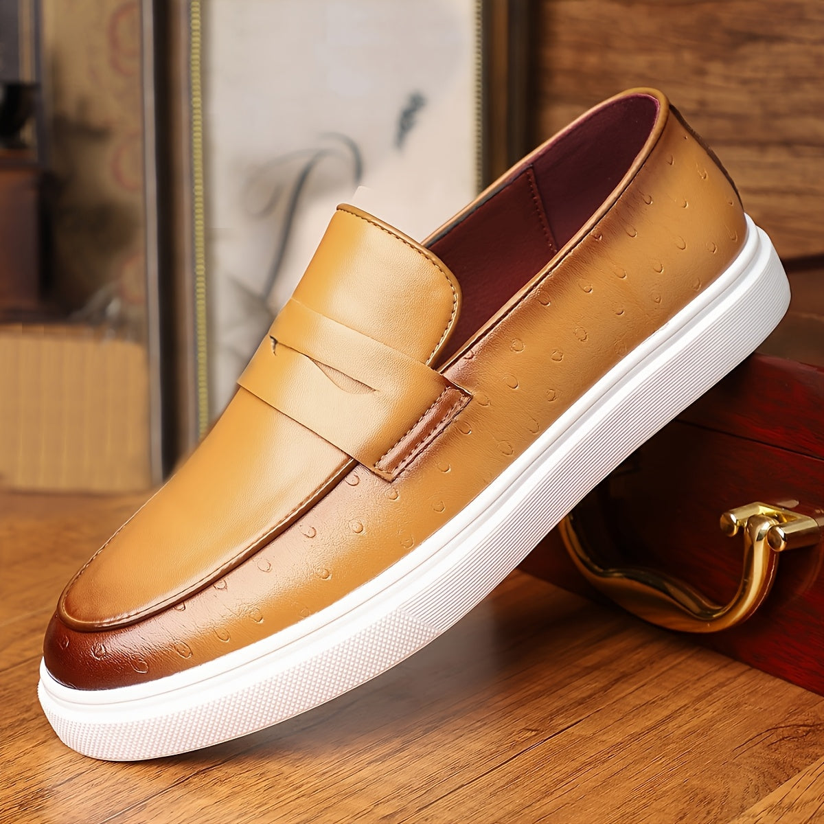 Santorini shoe in genuine leather - Ortrium