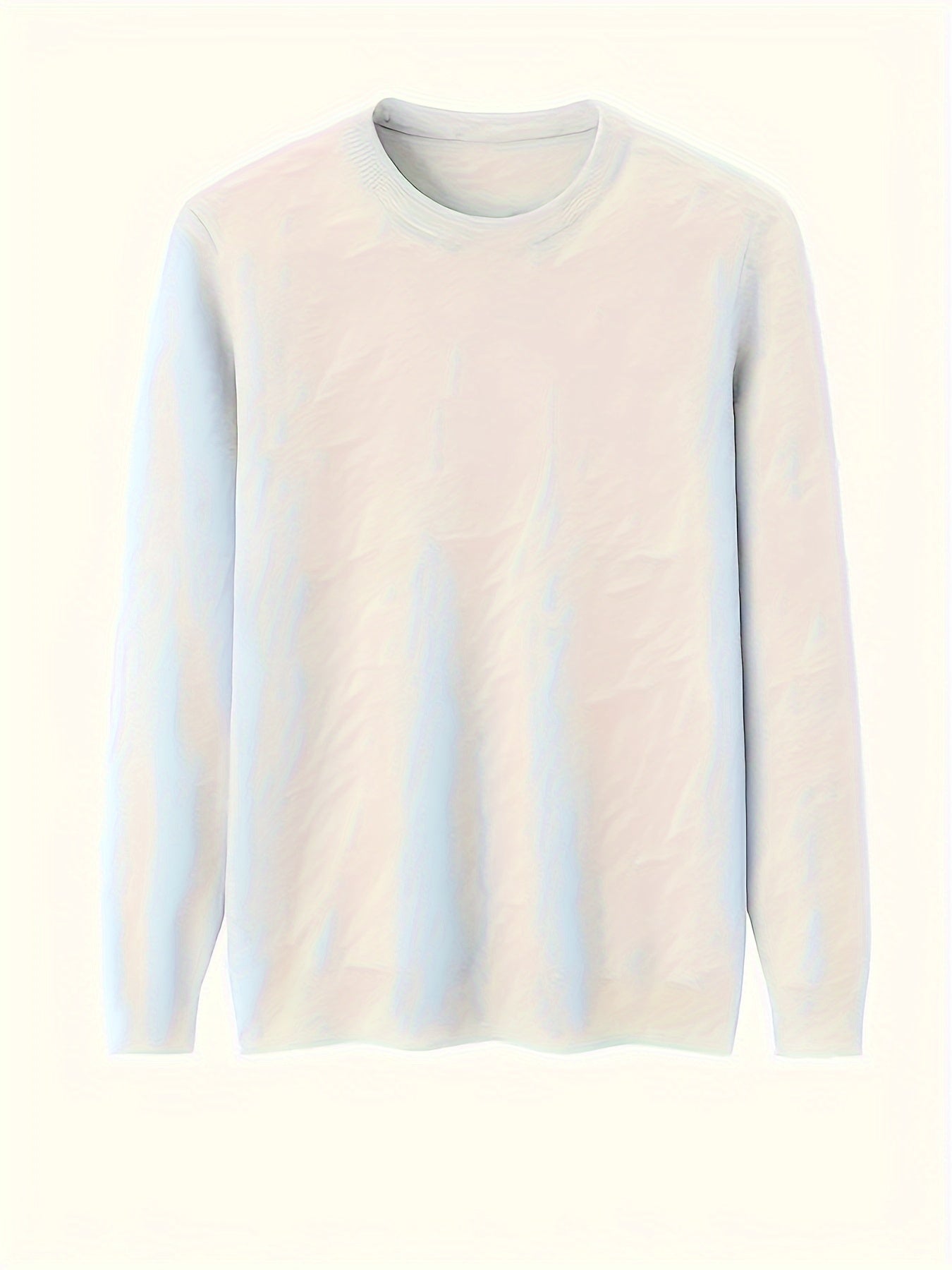 European Style White Long Sleeve Shirt