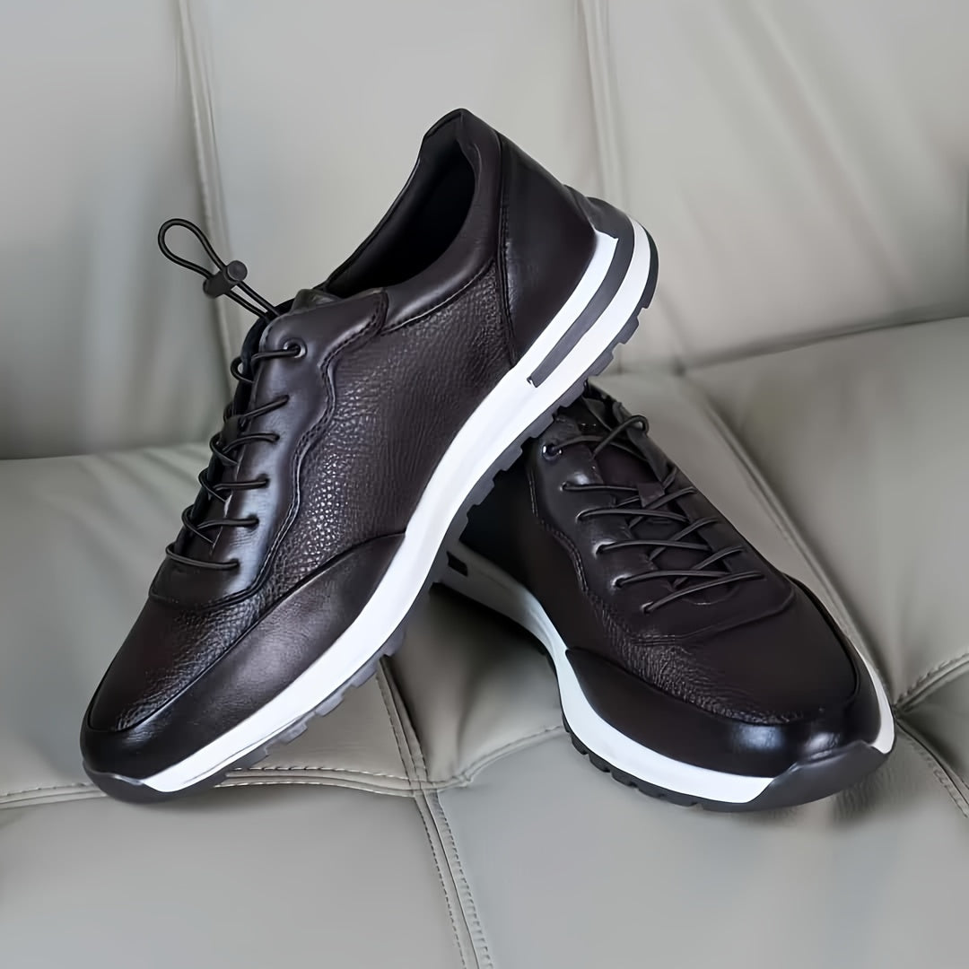 Omega Modern Leather Sneakers
