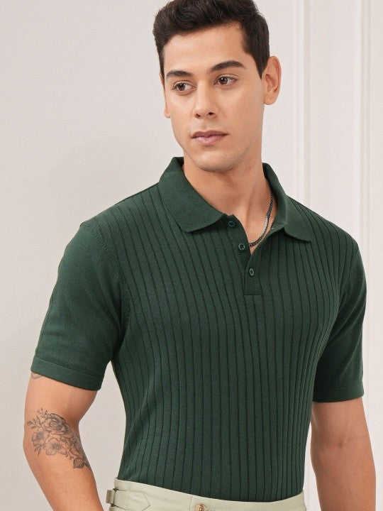 Executive Polo Shirt - European Knit Texture