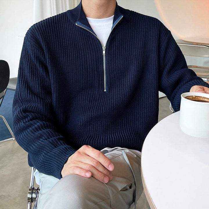 European Blue Sea Sweater