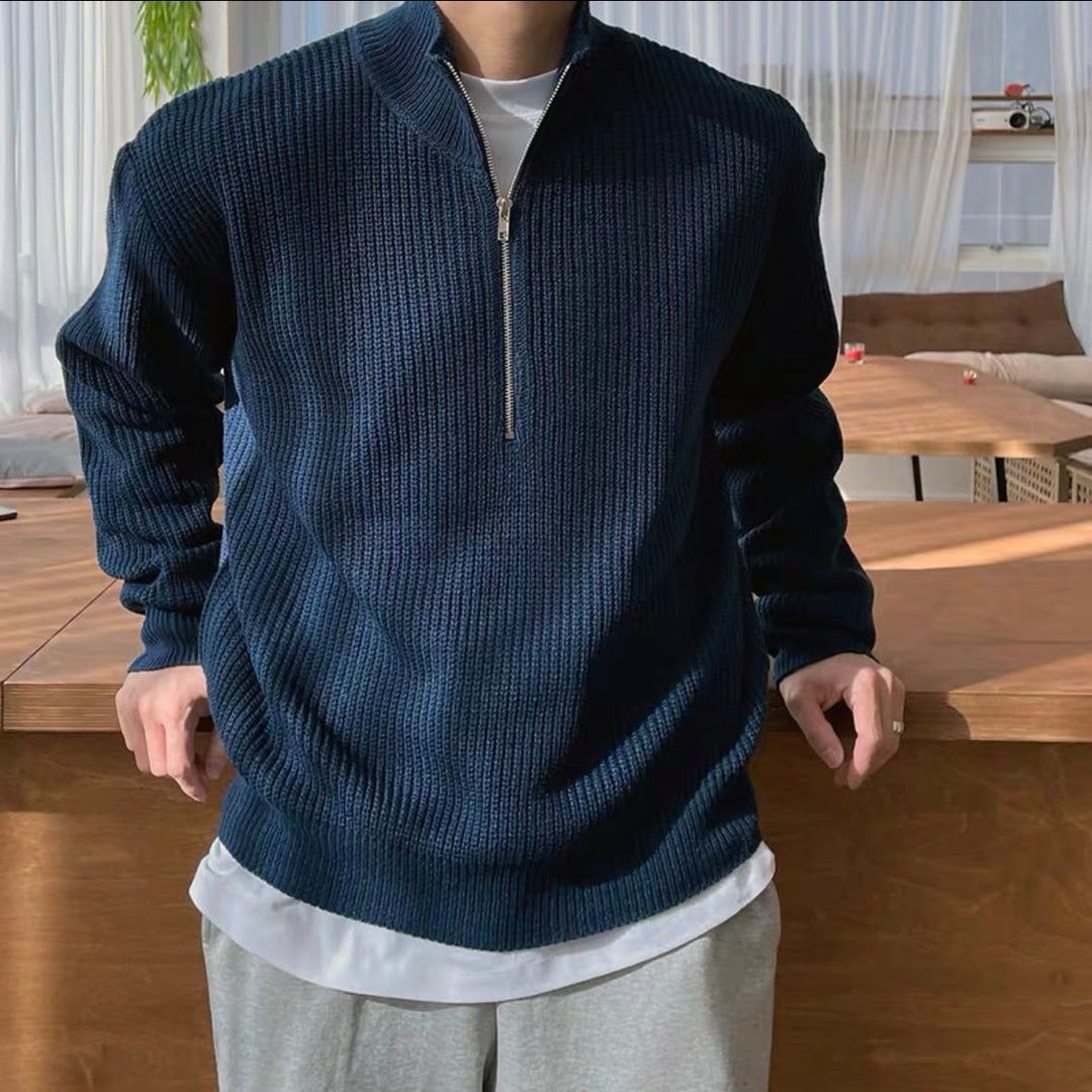 European Blue Sea Sweater