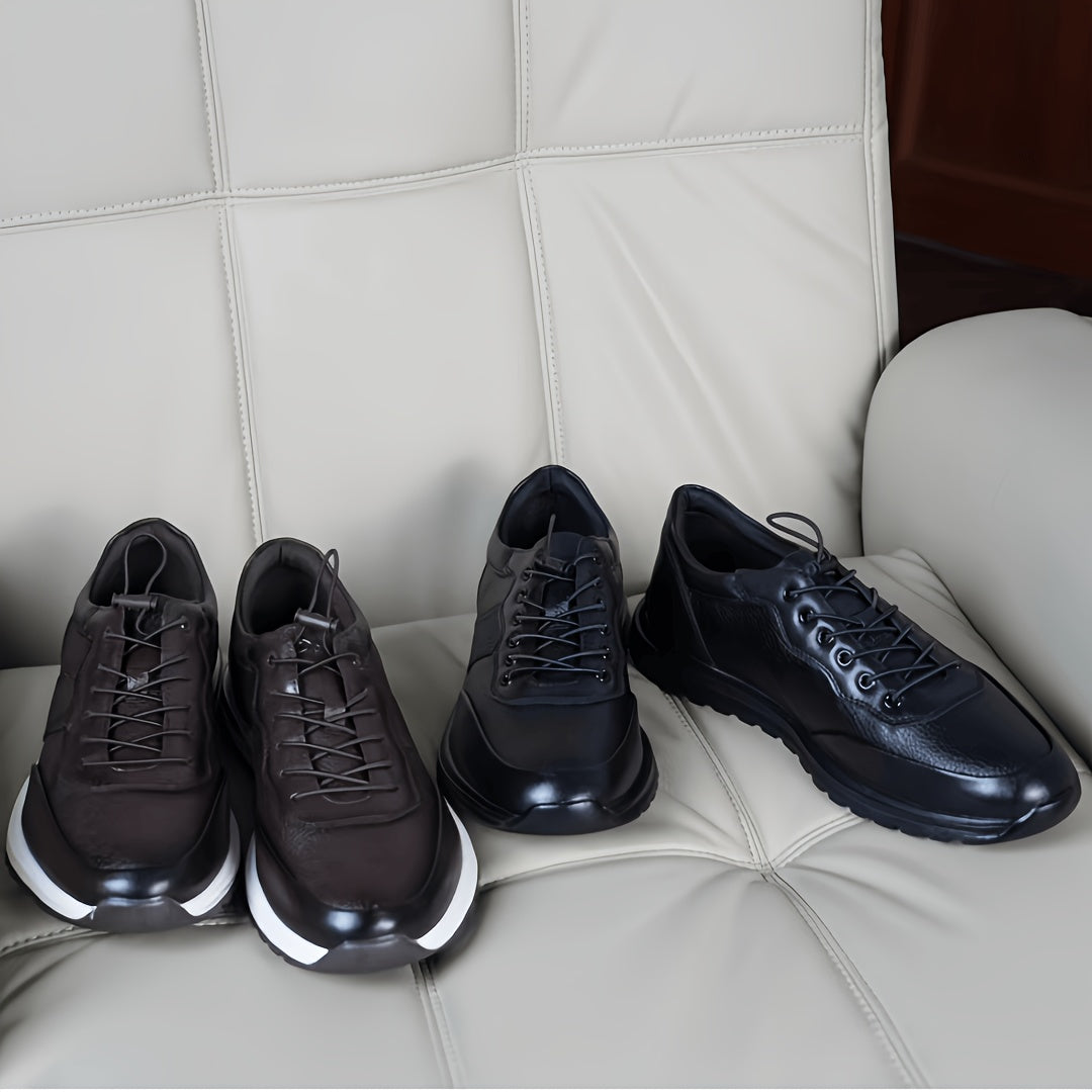 Omega Modern Leather Sneakers