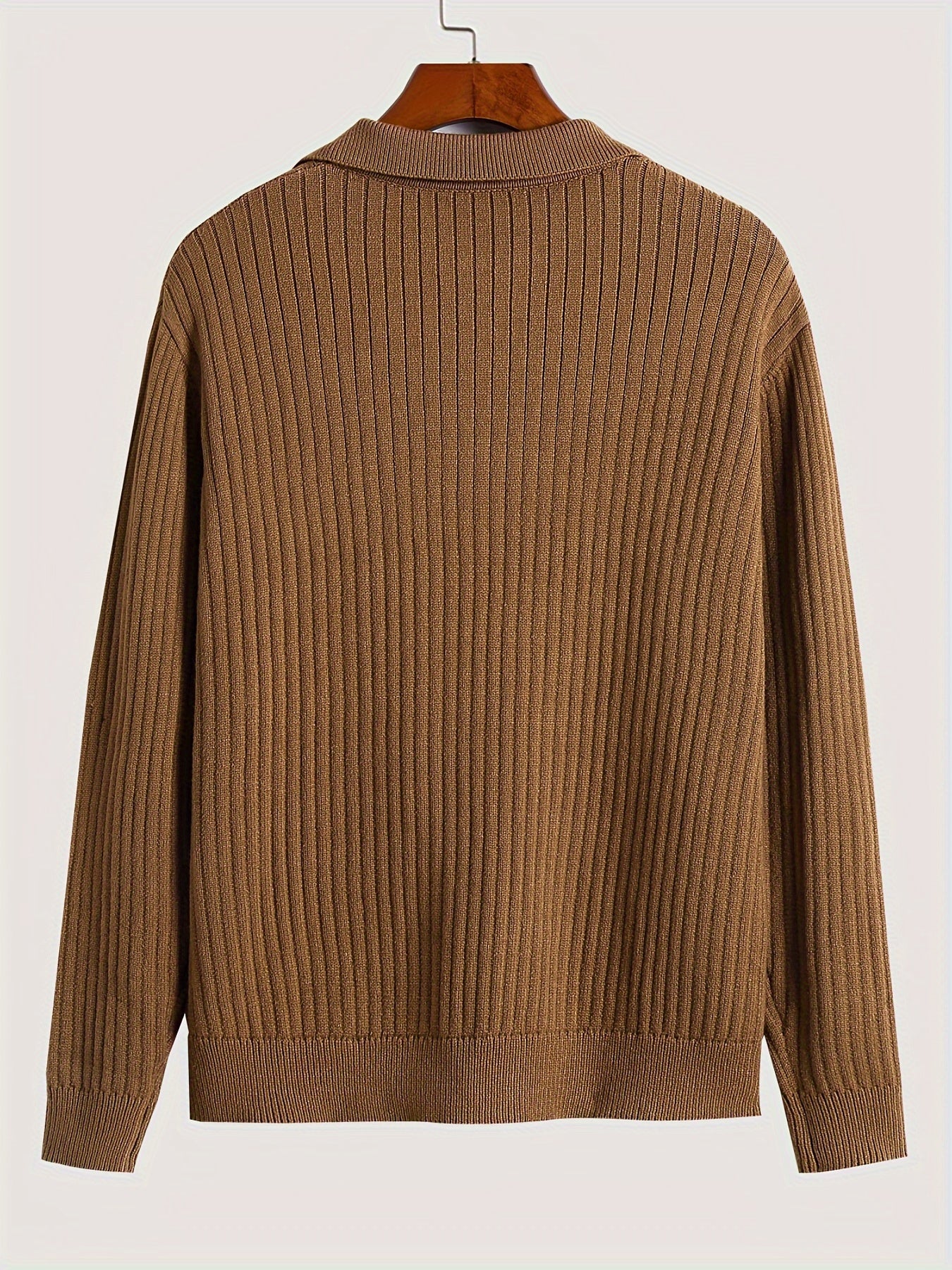 Milano Coffee V-neck Sweatshirt