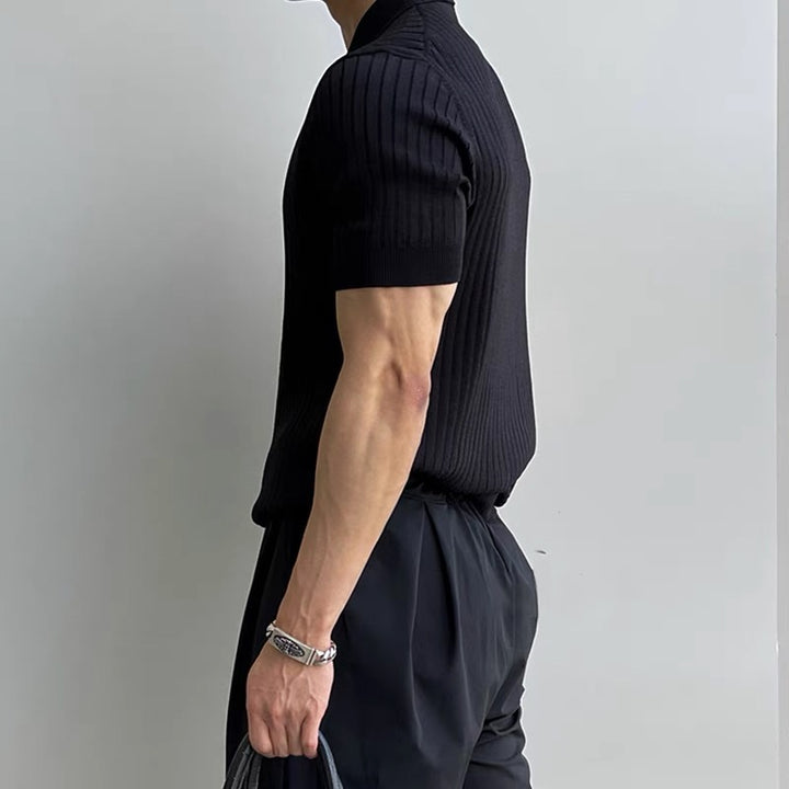 Black Polo Essence Shirt