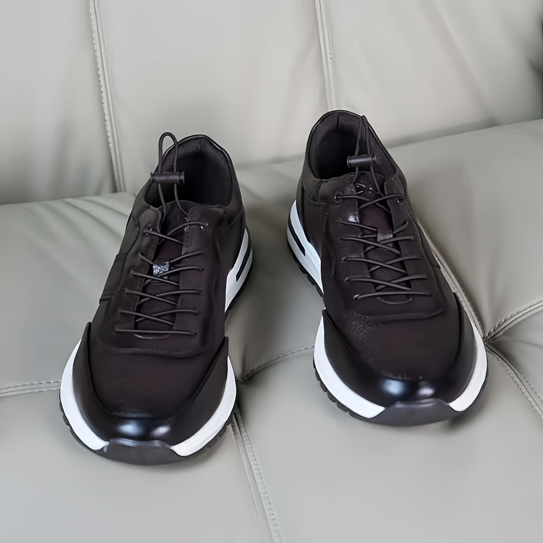 Omega Modern Leather Sneakers