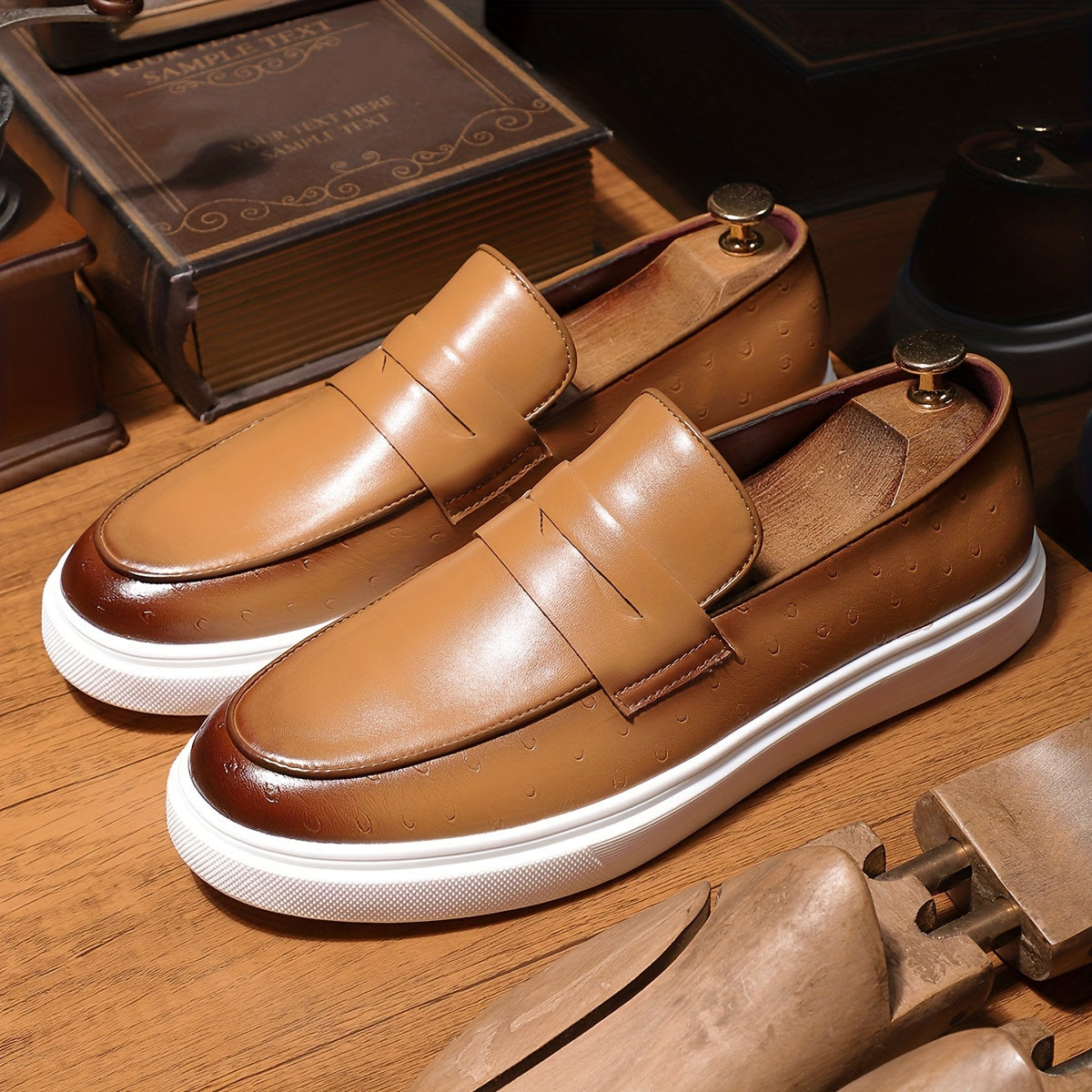 Santorini shoe in genuine leather - Ortrium