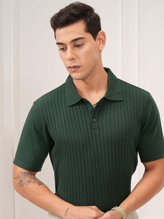 Executive Polo Shirt - European Knit Texture