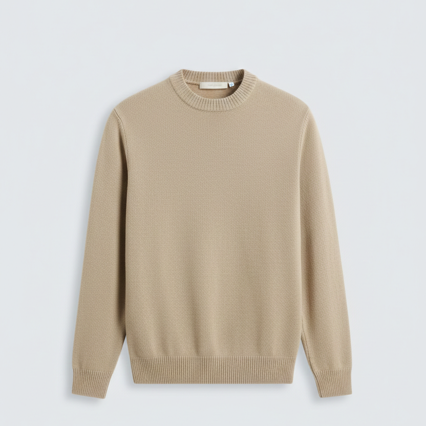 Verona Sweater Neutral Khaki