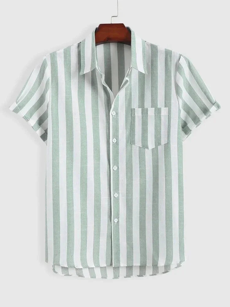 Short Sleeve Resort Collar Shirt