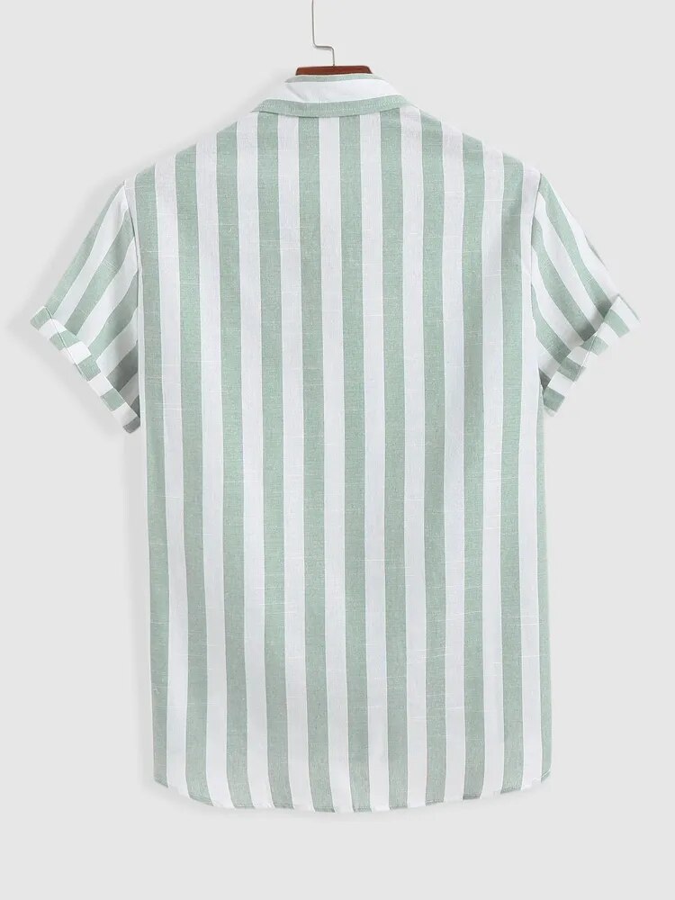 Short Sleeve Resort Collar Shirt