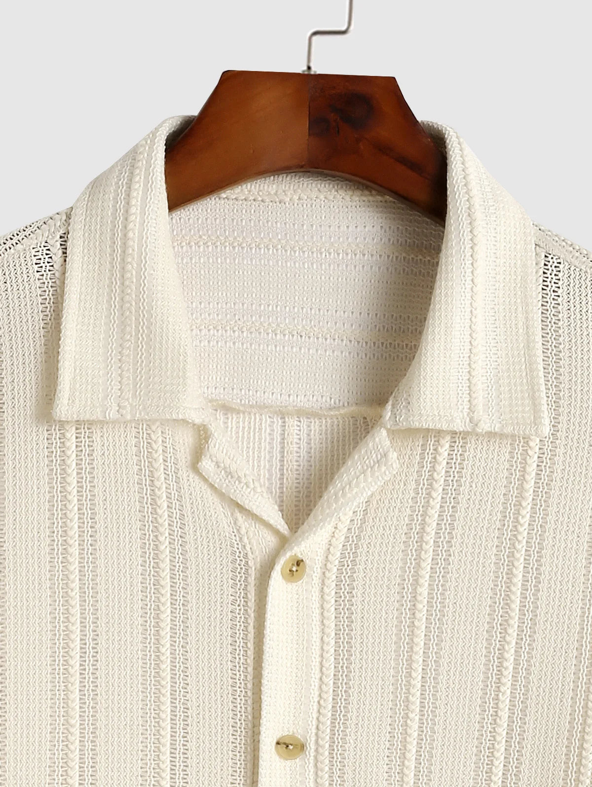 Special Textured Long Sleeve Shirt