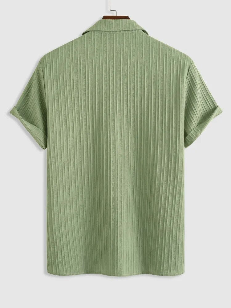 Velvet Luxe Short Sleeve Shirt