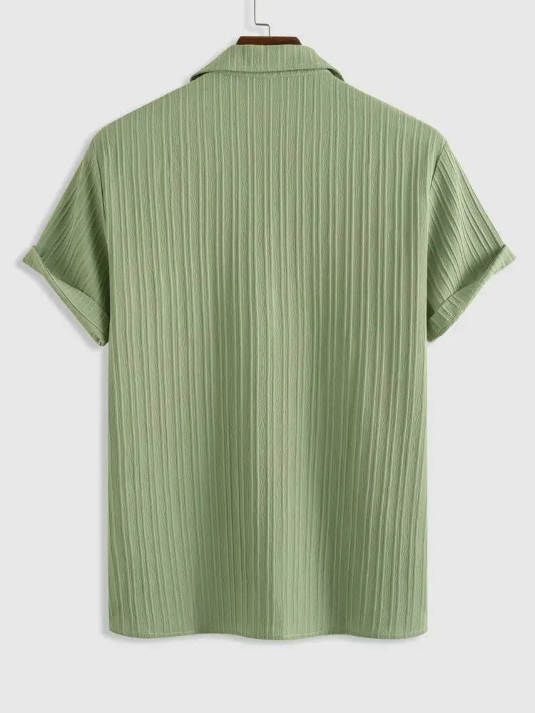 Velvet Luxe Short Sleeve Shirt