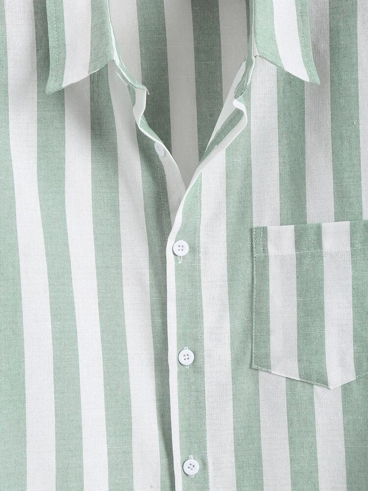 Short Sleeve Resort Collar Shirt