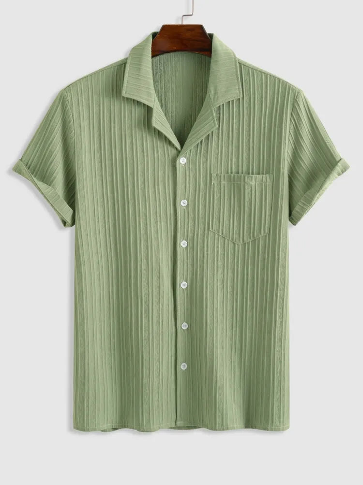 Velvet Luxe Short Sleeve Shirt