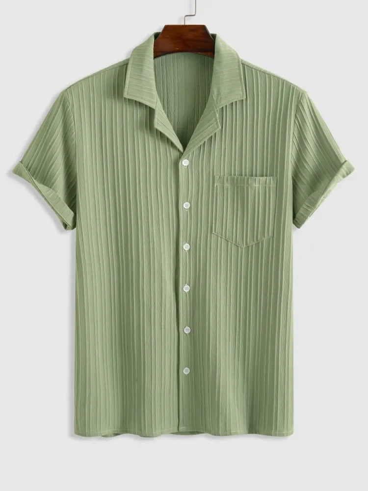 Velvet Luxe Short Sleeve Shirt