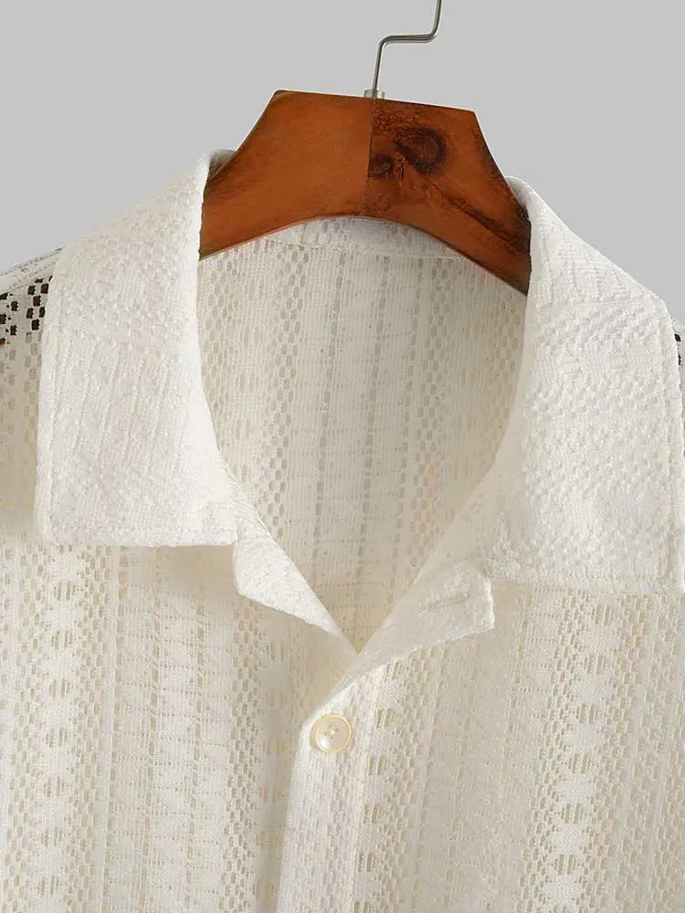 High-Standard Lace Men's Shirt