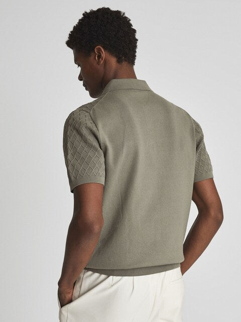 Minimalist Textured Polo
