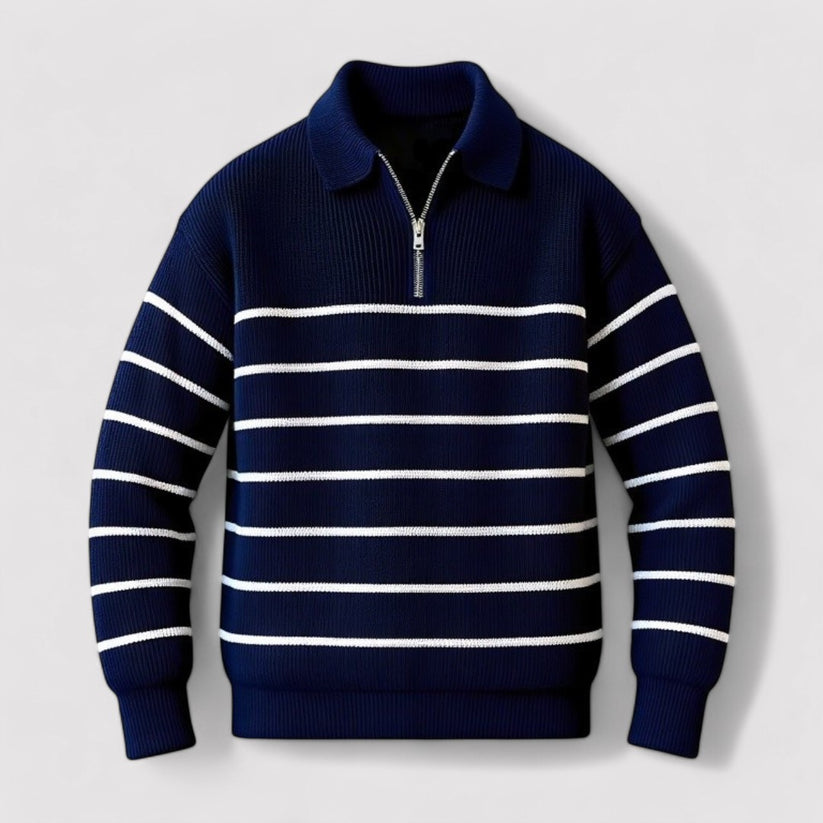 Milano Striped Casual Sweater