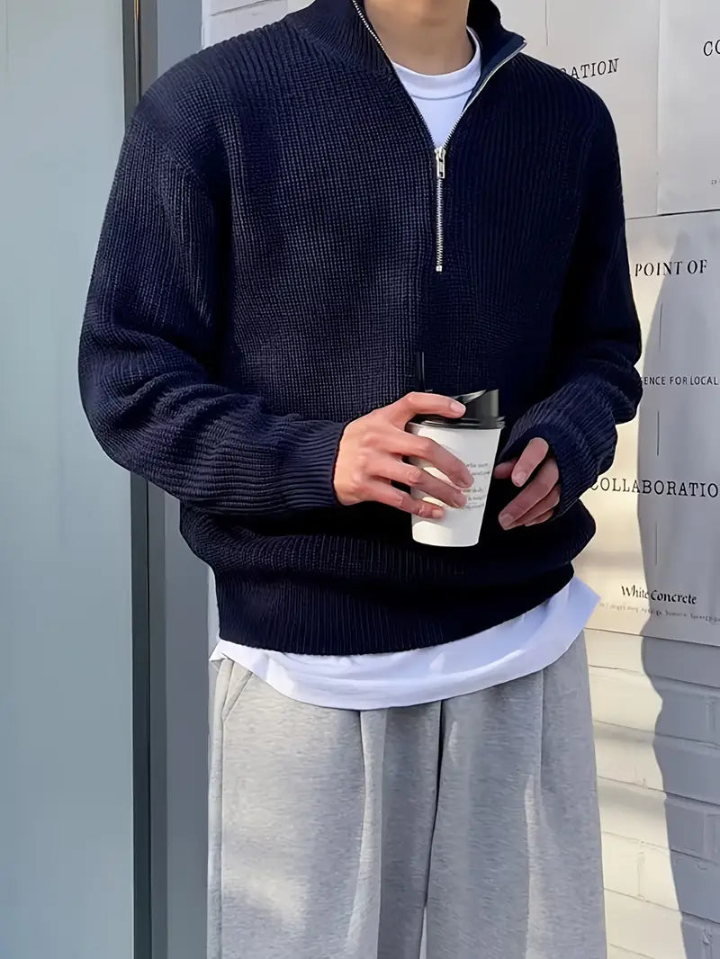 European Blue Sea Sweater