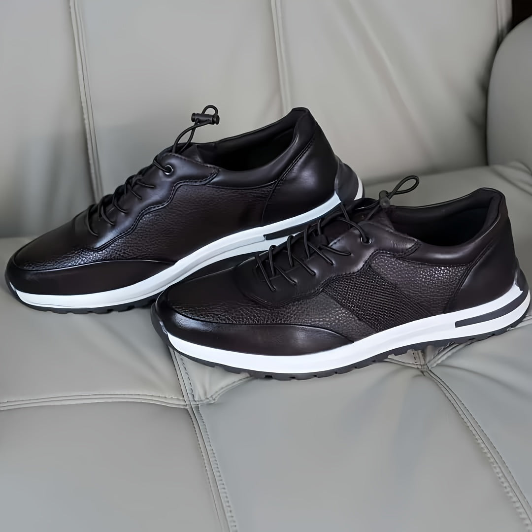 Omega Modern Leather Sneakers