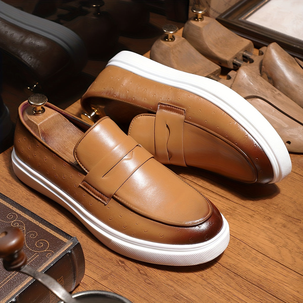 Santorini shoe in genuine leather - Ortrium