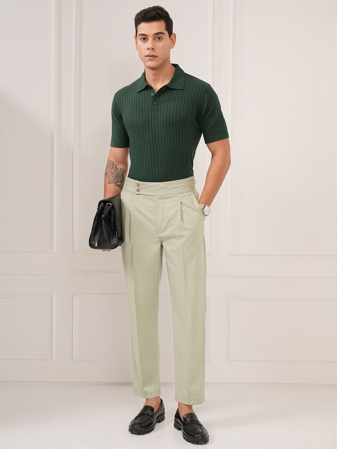 Executive Polo Shirt - European Knit Texture