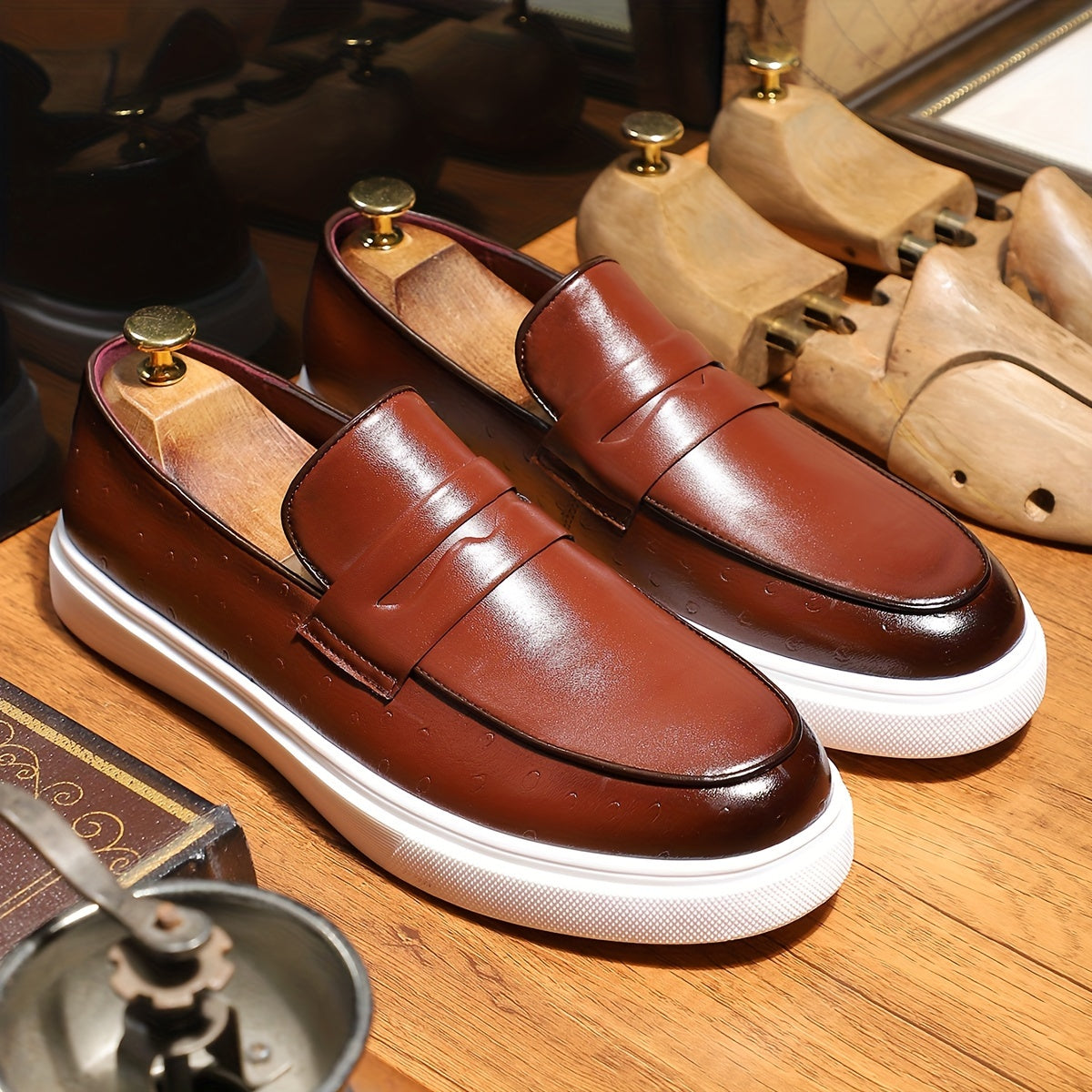 Santorini shoe in genuine leather - Ortrium