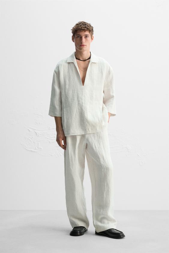 White Wide Leg Pant