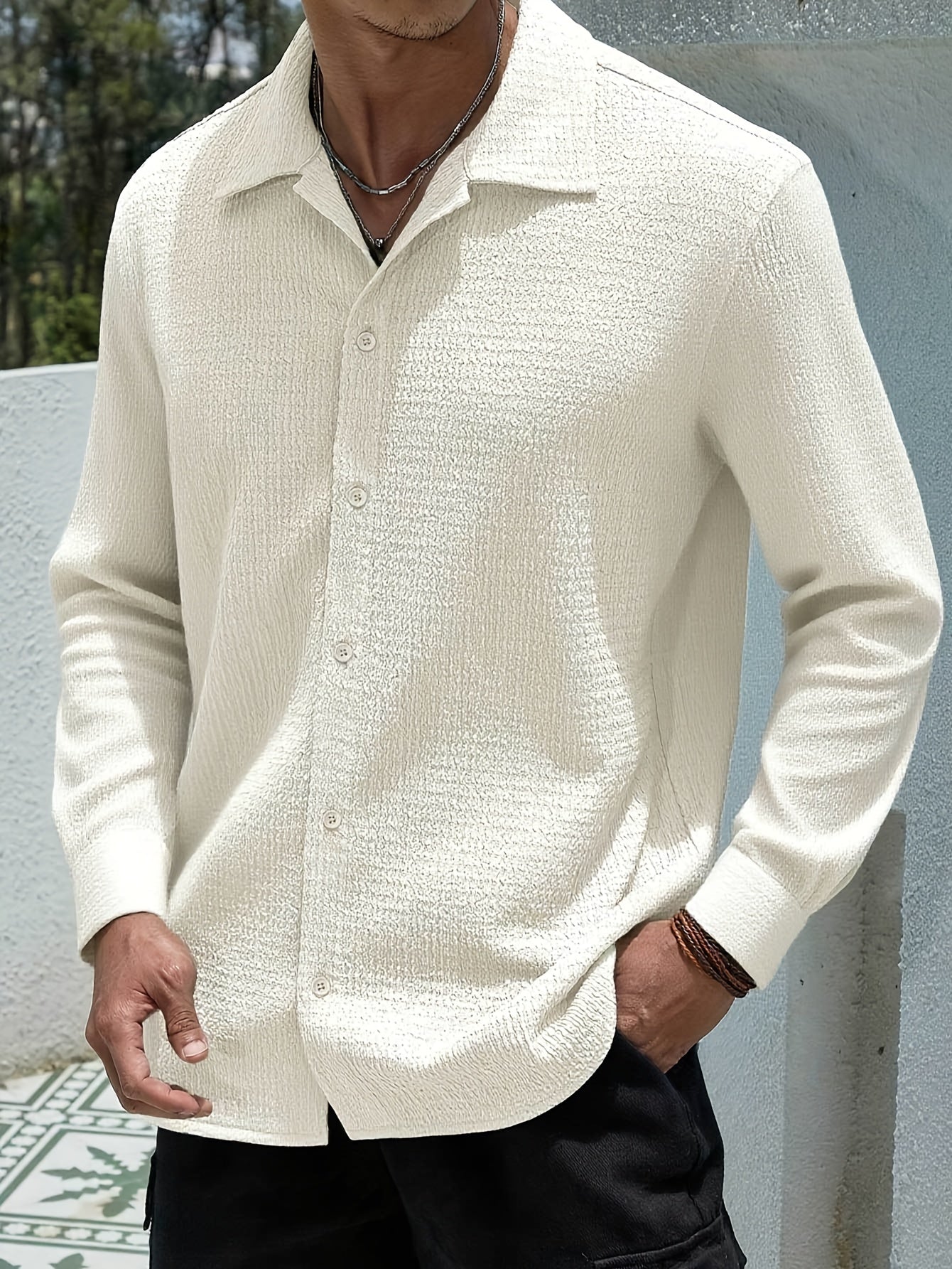 Premium Summer Long Sleeve Shirt – Riviera Model