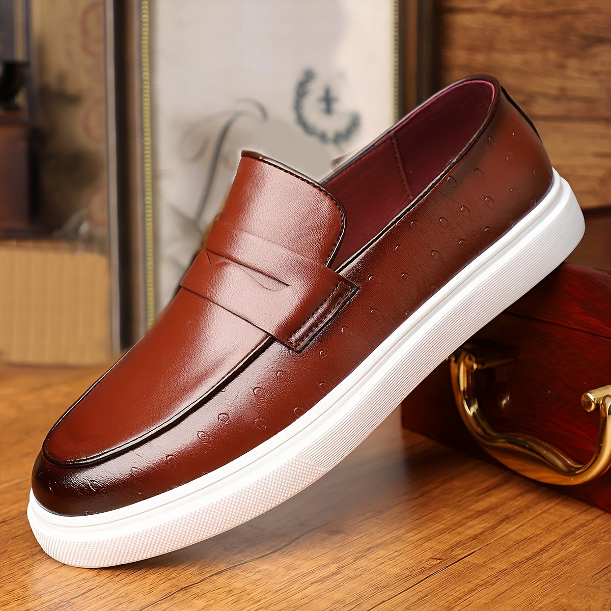 Santorini shoe in genuine leather - Ortrium
