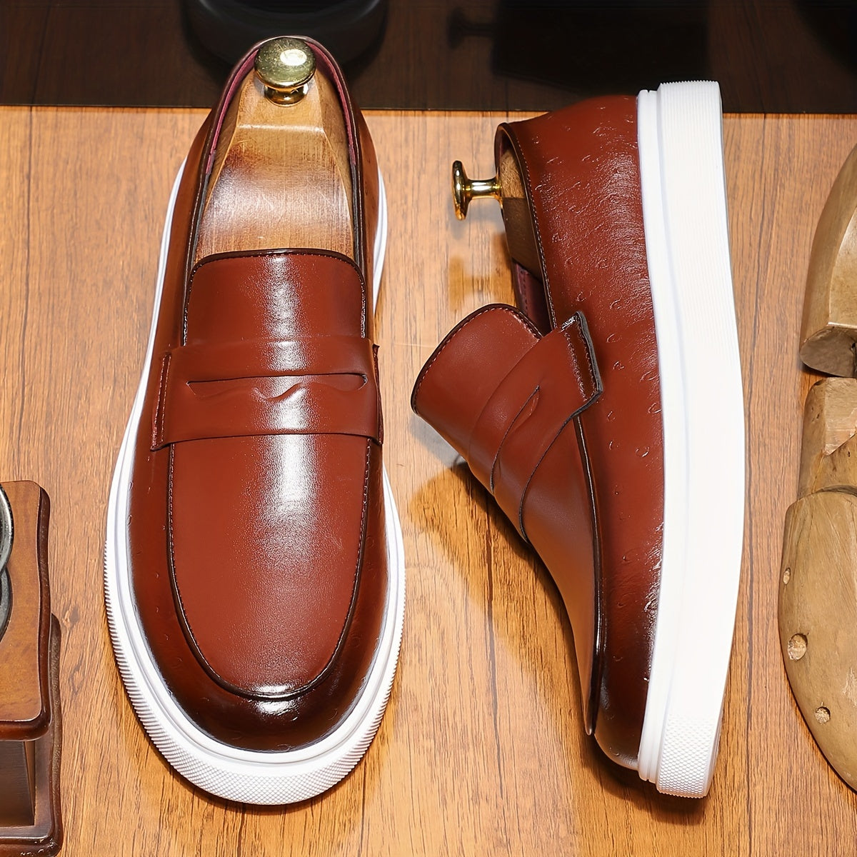 Santorini shoe in genuine leather - Ortrium