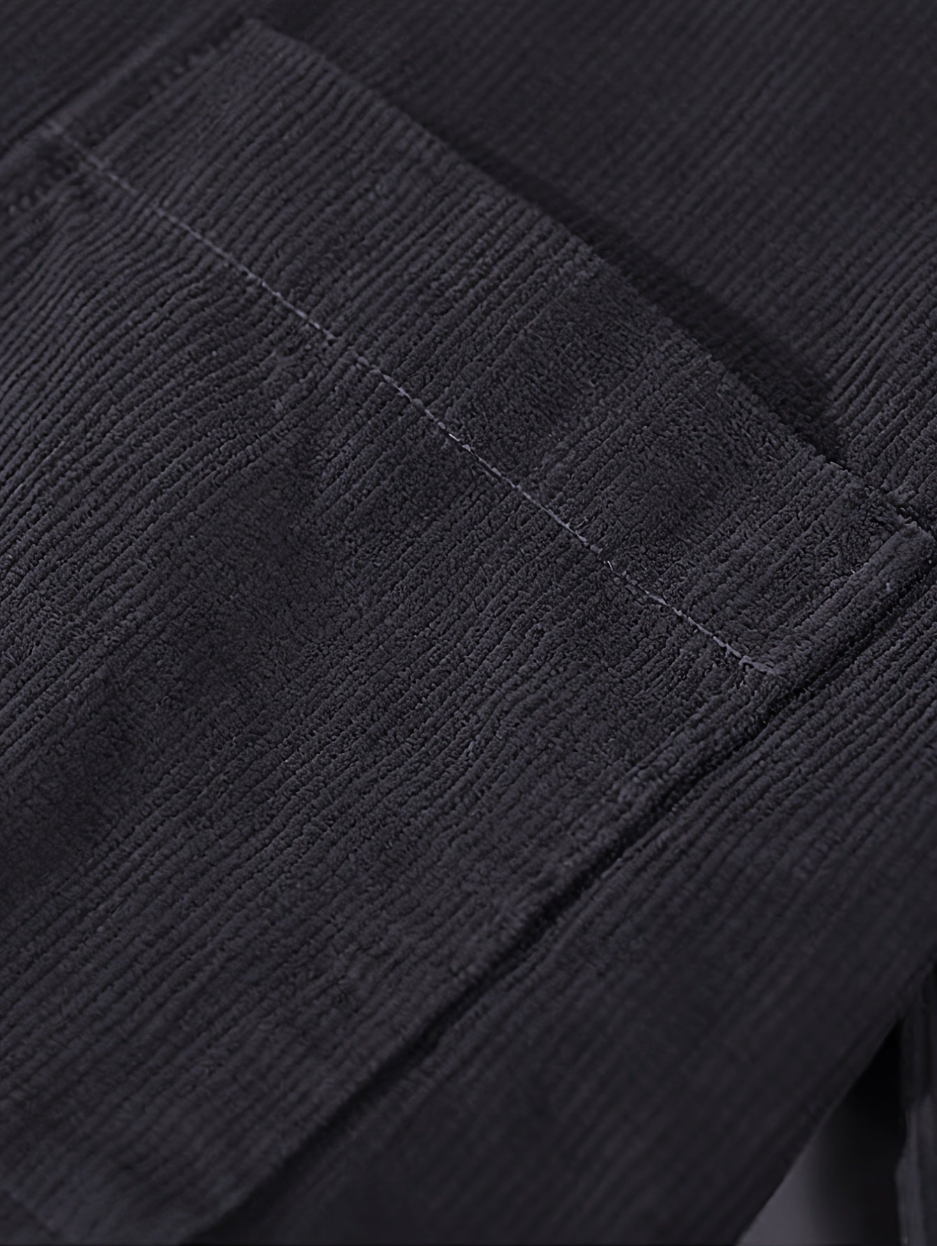 Classic long-sleeved shirt Carbon Black