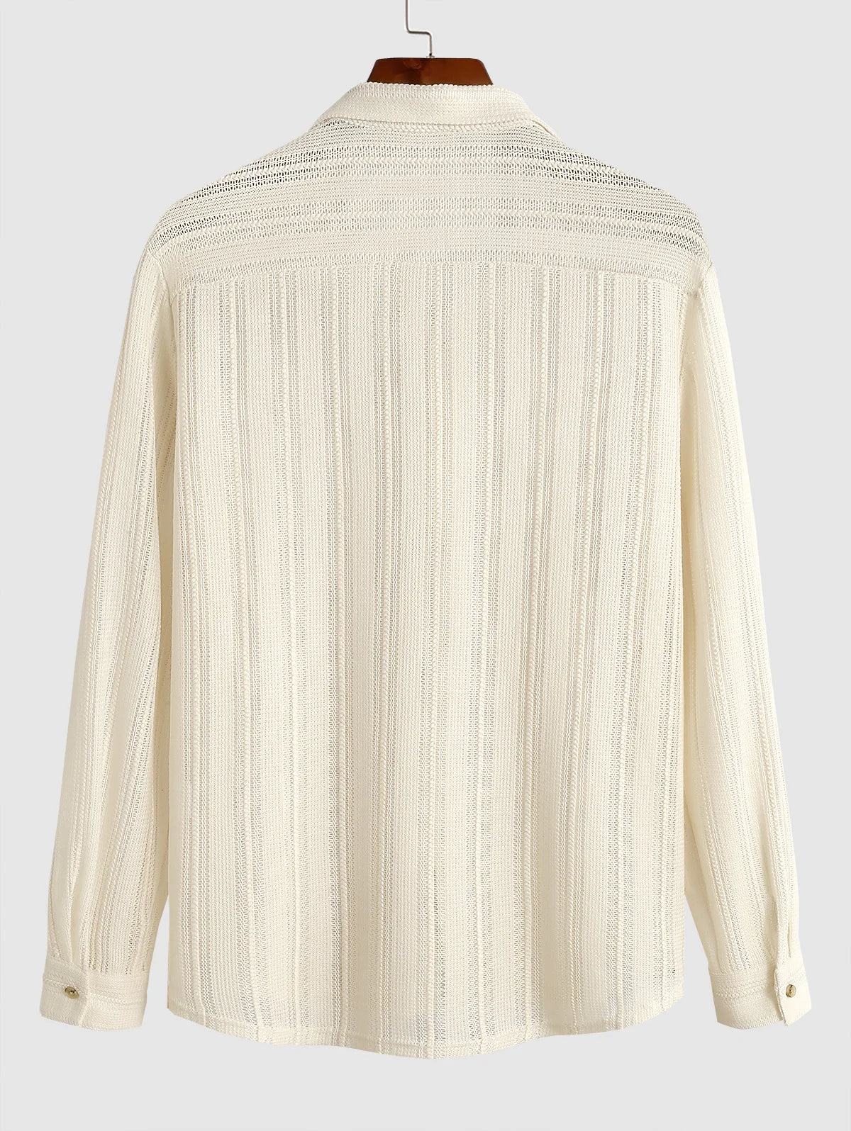 Special Textured Long Sleeve Shirt