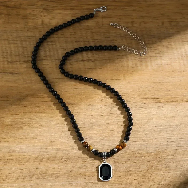 Men's Pearl Necklace