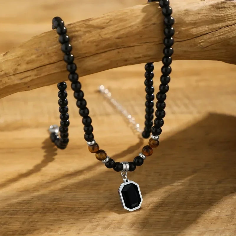 Men's Pearl Necklace