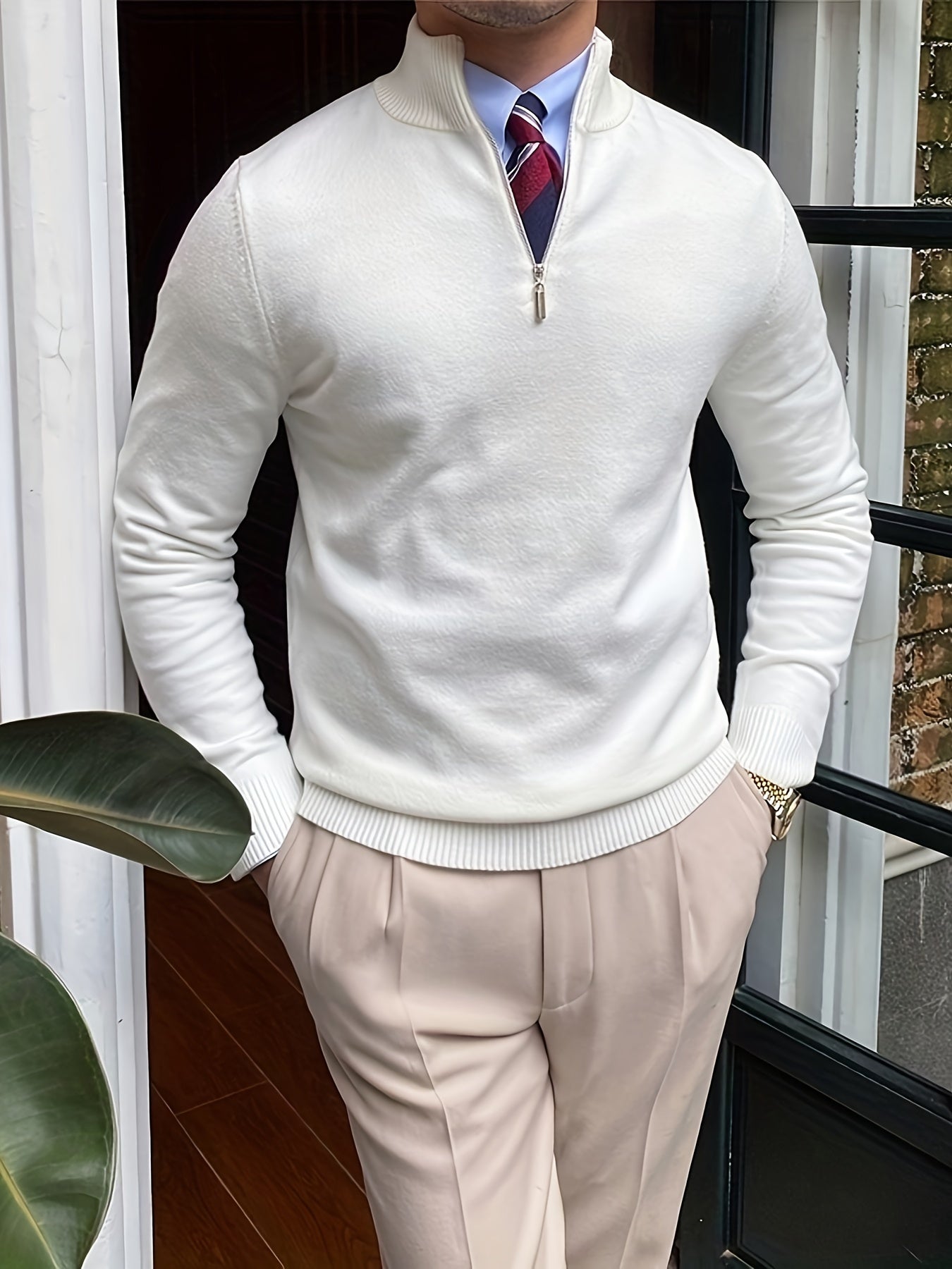 Constantine Zippered Sweater