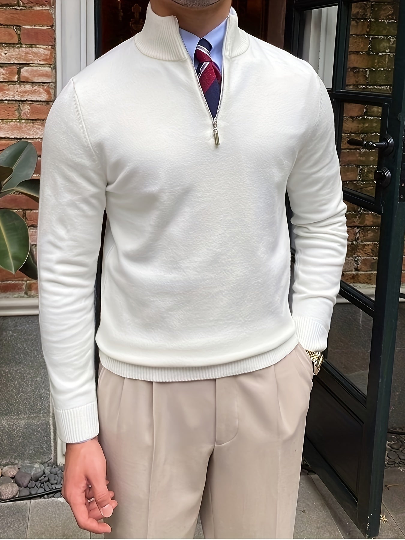 Constantine Zippered Sweater