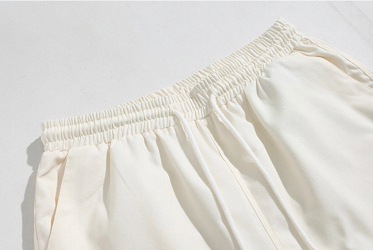 Men's Linen Drawstring Shorts